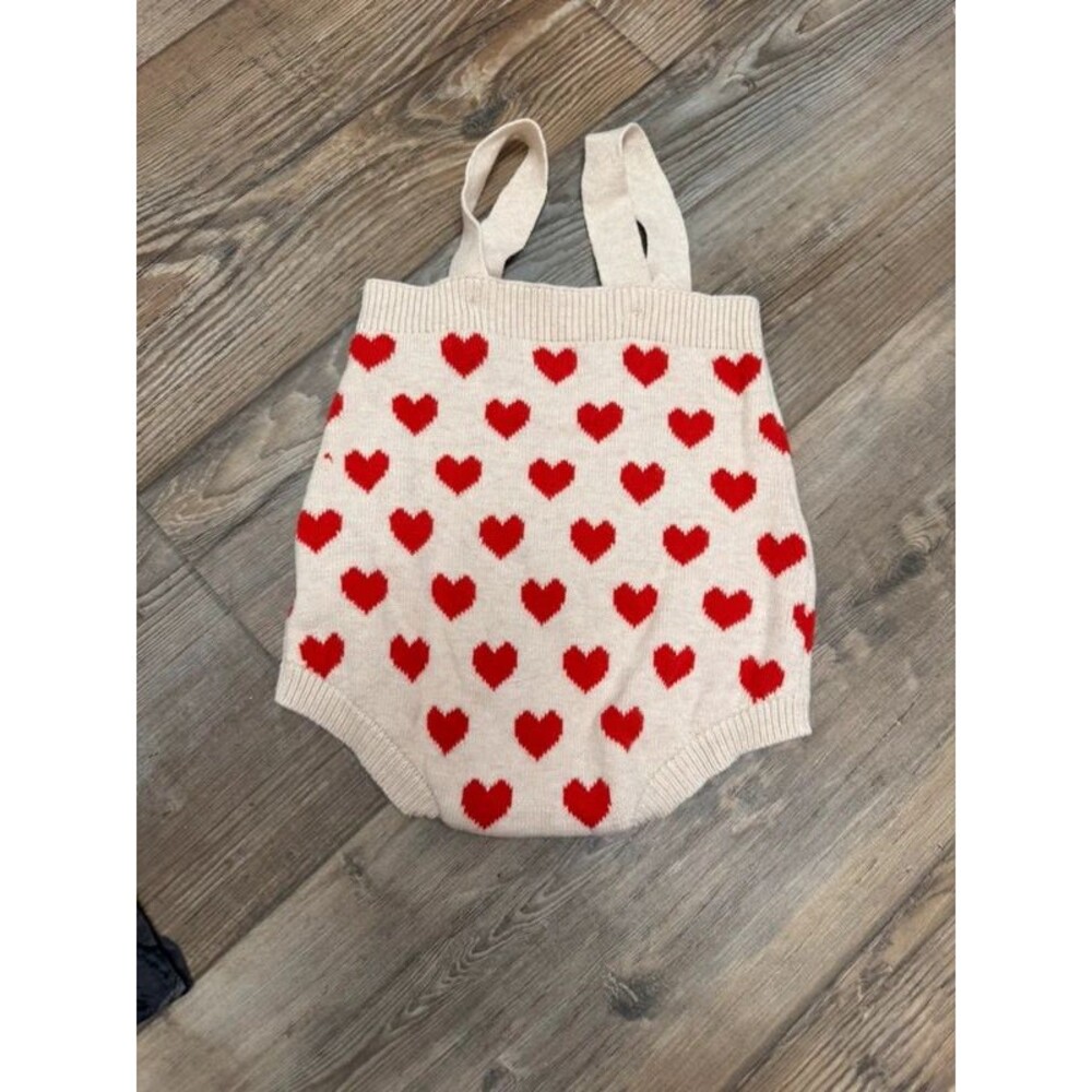 heart-patterned knit bubble - Picture 2 of 3